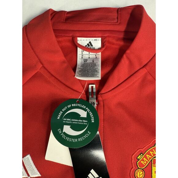 Perfect Manchester United Football Track Top Jacket 2016-2017 (S) Adidas READ - Picture 2 of 5